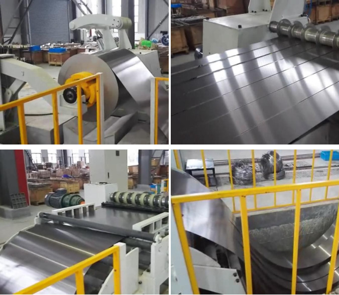 Thickness 0.5-2mm Steel Strip Cutting Machine High Precision Slitting Machine 90m/min