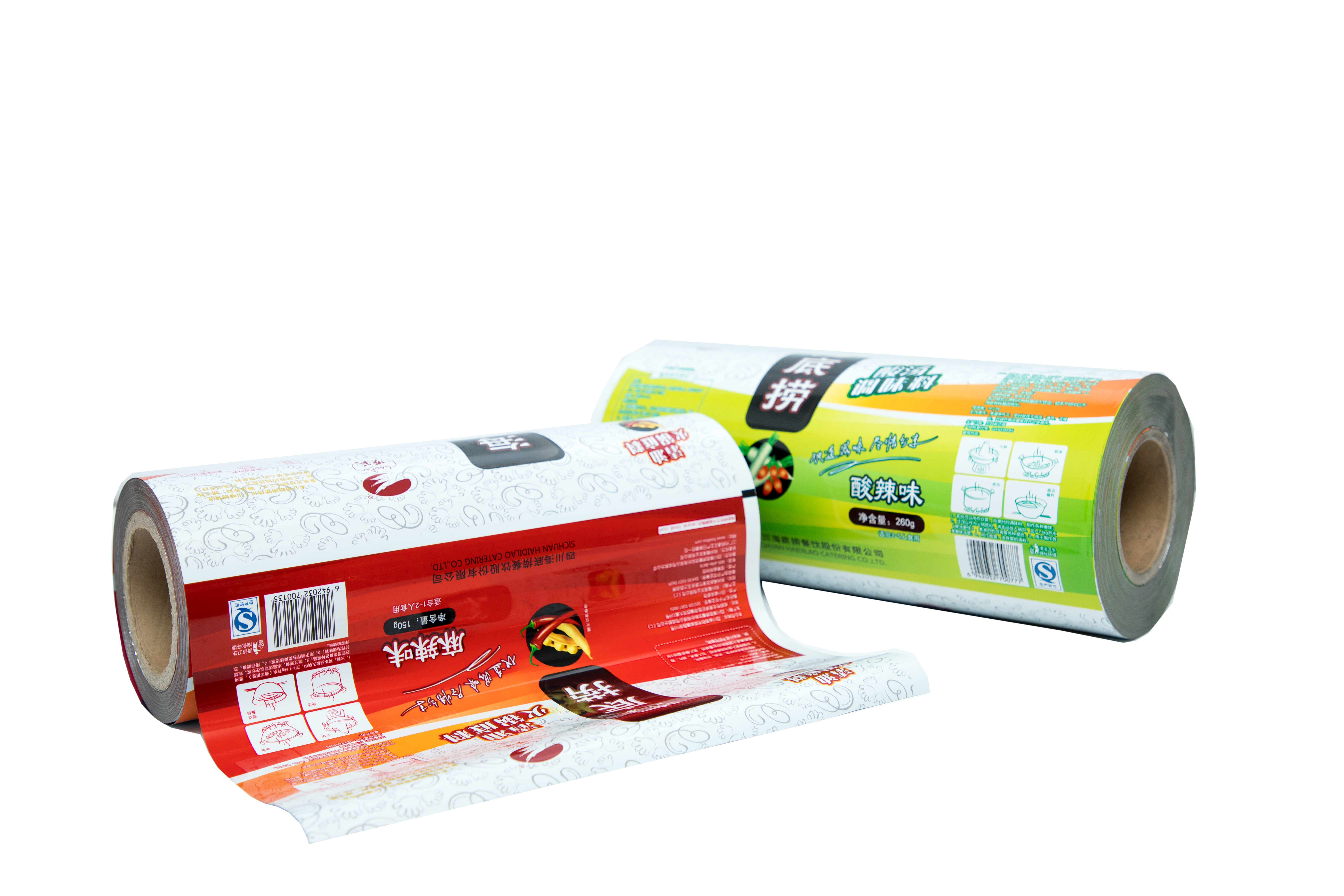 BOPP Snack Packing Pouch Roll Glossy Matte Plastic Roll For Food Packaging