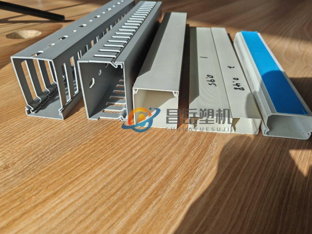 Automatic Plastic PVC Trunking Cable Duct Profile Extrusion Machine