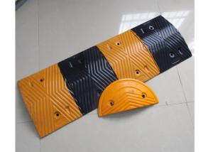 China Rubber Bolts Low Down Parking Lot Driveway Speed Bumps wholesale