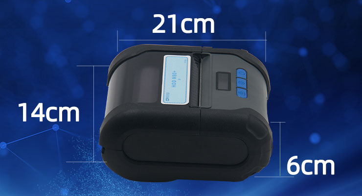 Power Adapter DC9V/1A Handheld Thermal Printer M80 0.96inch OLED Display Customizable