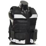 Safety Police Reflective Vest Traffic Mesh Multifunctional Stab Resistant