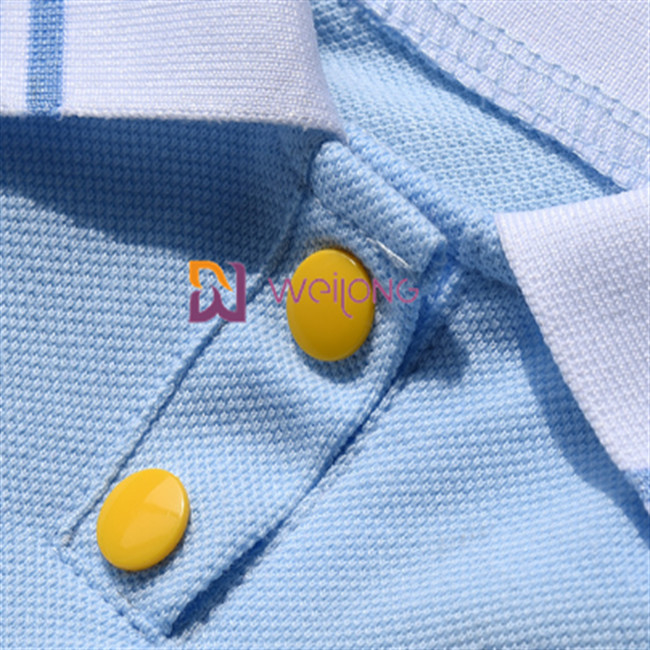 Knitted Rib Collar Embroidered Customized Pet Dress for Spring / Summer
