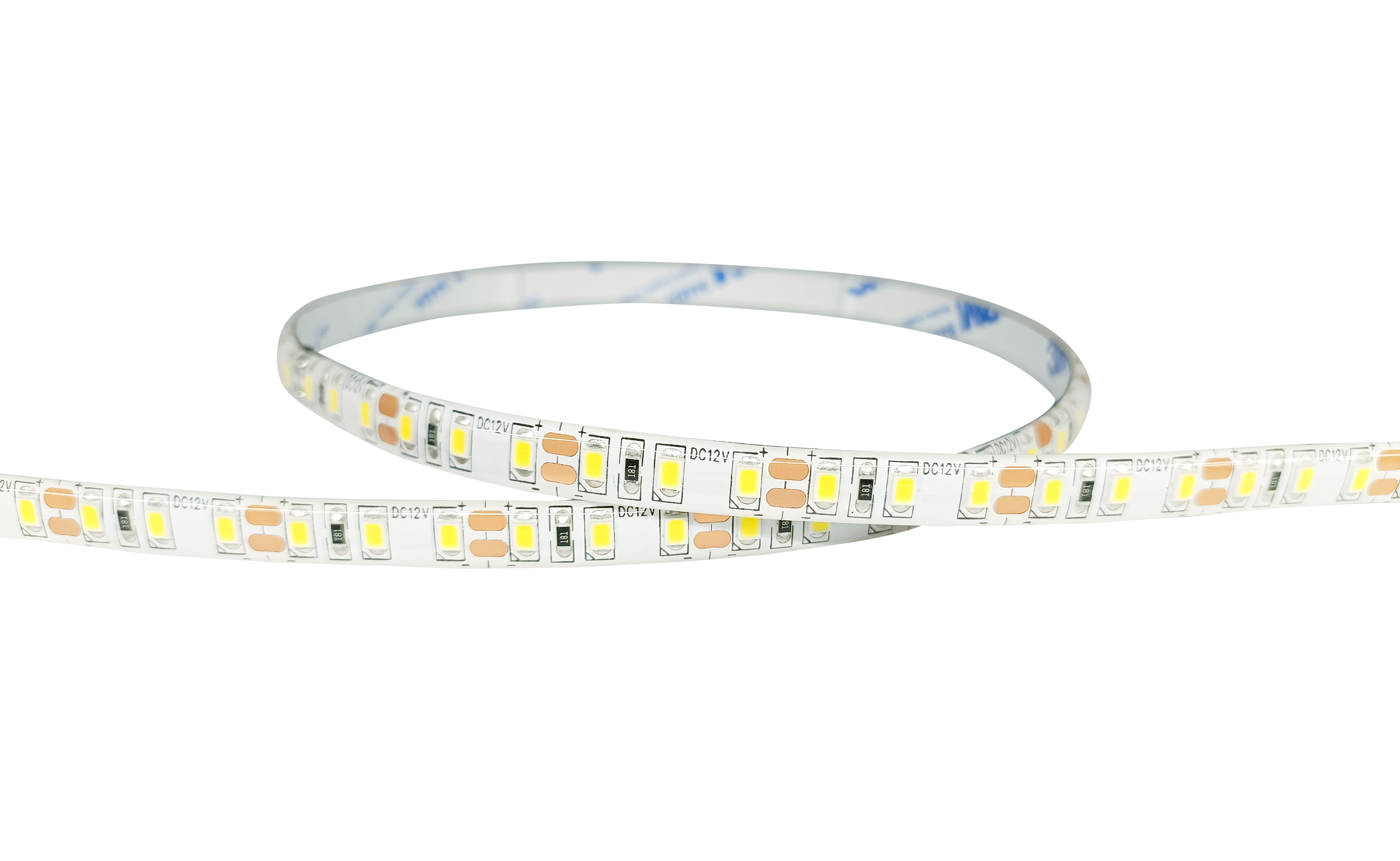 SMD 2835 Rigid LED Strip Lights IP65 Glue Dripping Waterproof Lamp 12V/24V
