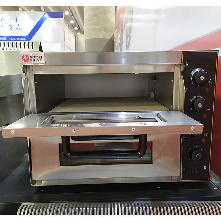 Commercial Electric Pizza Oven for Mobile Kitchen Equipment in Meat Processing Plants