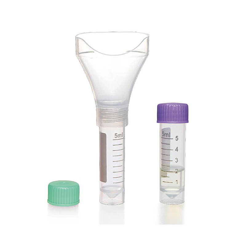 Saliva Collection Plastic Test Tubes iiLO Class I CE