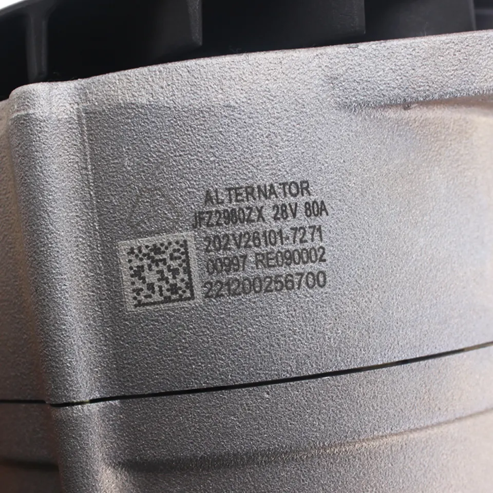 202V26101-7271 Truck Engine Generator 28V 80A For Sinotruk Sitrak Man Mc11 Mc13 MAN TGA D2676