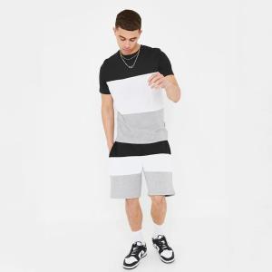 China 2023 Cotton Man Tracksuit Sportwear Set for Summer wholesale