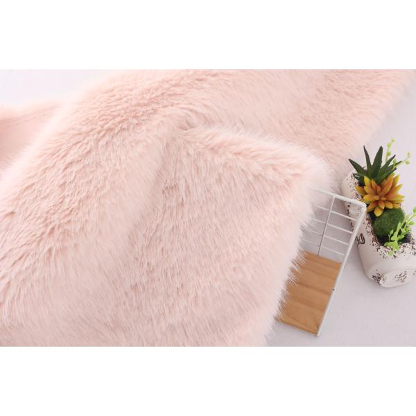 Recycled 100% Polyester Fabric 40mm Plush Thick Faux Fur Toka Fur Suede Composite Fabric Clothing Women's Clothing Bag Shoes