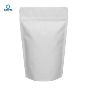 China Stock Plastic Aluminum Foil Zipper Resealable Stand Up Pouches wholesale