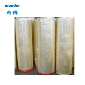 China White BOPP Adhesive Jumbo Roll , 1620mm Width Binding Adhesive Tape wholesale