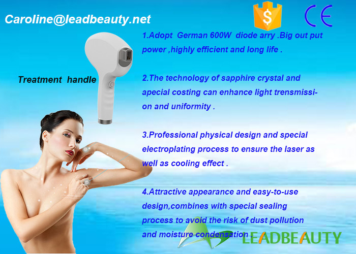 2016 Newest !!! High Quality Professional hair removal machine 808nm diode laser