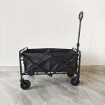 Outdoor Steel Frame Mini Camping Collapsible Wagon Cart With Adjustable