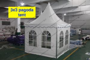 China Luxury Custom High Peak Tent 3 x 3m wholesale