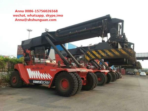 Low Fuel Consumption Fantuzzi Container Handler , Used Container Handling