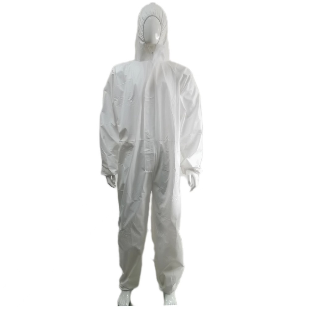 Disposable Non Woven Coverall With Breathable Anti Static Fabric EN1149 Standard