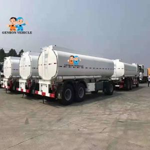 China Bottom Emergency Valve Flammable 40ton Liquid Tanker Trailer wholesale