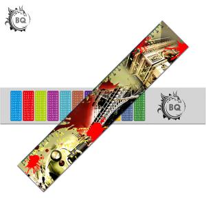 China PET PVC 3D Lenticular Ruler Flip EEffects With 0.9mm PET Non Toxic wholesale