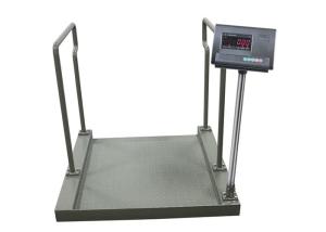 China Stainless Steel Hospital Wheelchair Floor Weighing Scale Heavy Duty 300-2000 Kg wholesale