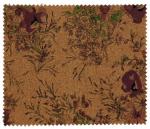 Promotional Nature Cork Fabric/Leather for bag and shoes making with PU backing