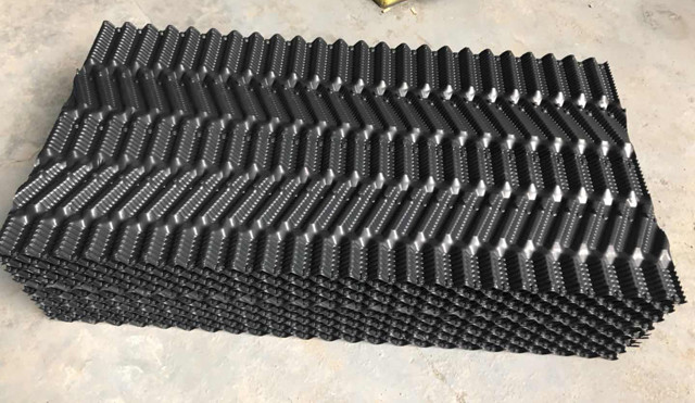 Water Cooling Tower Fill Material Trickling Filter Cooling Film fill