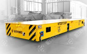 China Yellow Heavy Duty Pipe Handling Wagon Electric Transfer Trolley wholesale