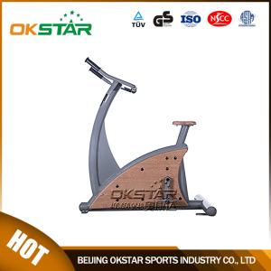 China outdoor fitness equipment outdoor stationary bike with TUV certificates wholesale