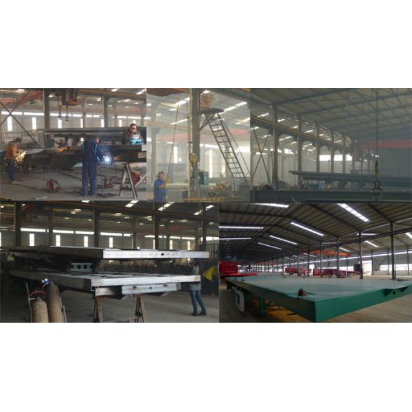 flatbed container trailer workshop