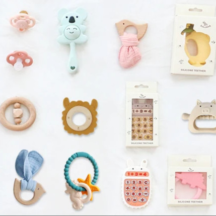 Necklace Pacifier Chain Focal Shaped Beads For Beaded Pens Silicone teething