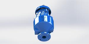 China Ductile Iron Full Flow Area Sewage Air Valve Spill Free wholesale