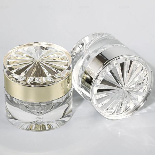 Acrylic Airless Jar Bottle 30G 50G 30ML 50ML 100ML For Cosmetic Lotion With