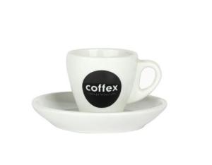 China Porcelain Cappuccino Cups With Saucers 6 Ounce Specialty Coffee Drinks / Latte wholesale
