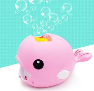 China Battery Operated 386g Whale Bubble Machine 16x11cm One click bubbling wholesale