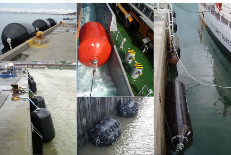 SGS Marine EVA Bumper For Cruise Ship High Strength Solid EVA Fender
