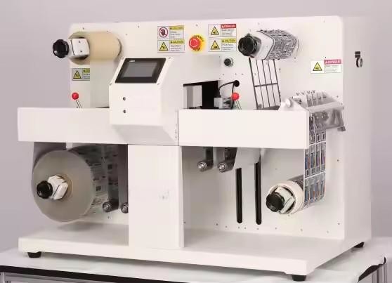Automatic High Speed Digital Label Die Cutting Machine Double-Head Desktop Die Cutter Label Sticker Printer
