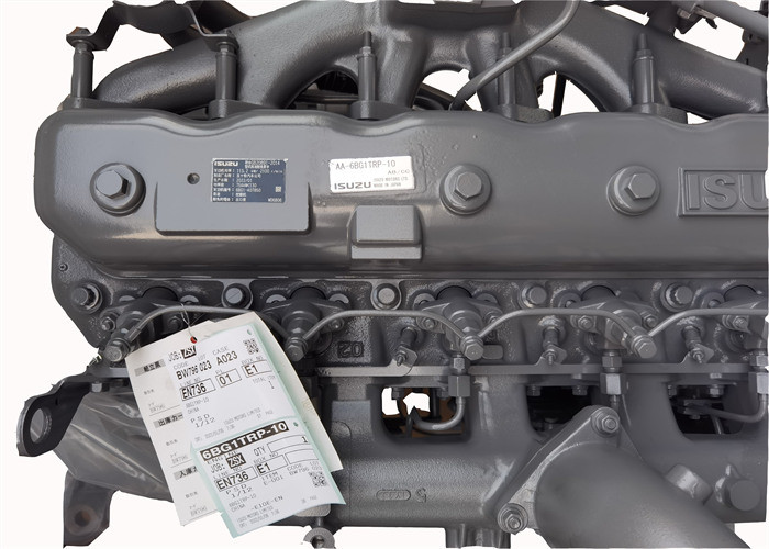 6BG1 Diesel Engine Assembly Excavator EX200 - 6 113KW 128KW 135KW