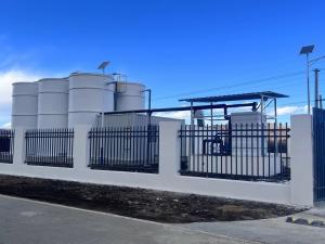 China 50m3/D Combined Round Tank Compact Wastewater Treatment Plant Treats Domestic Sewage wholesale