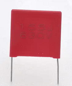 630V Metallized Polypropylene Capacitor , Anti Interference Plastic Film
