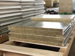 China Insulated Mineral Wool Wall Panels Board 500mm wholesale