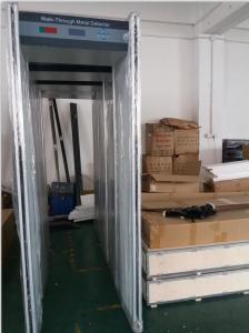 China 6 zones AB600 LCD display walkthrough metal detector wholesale