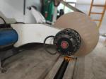 800-2200mm Hydraulic Shaftless Mill Roll Stand Rotate 360 Degrees