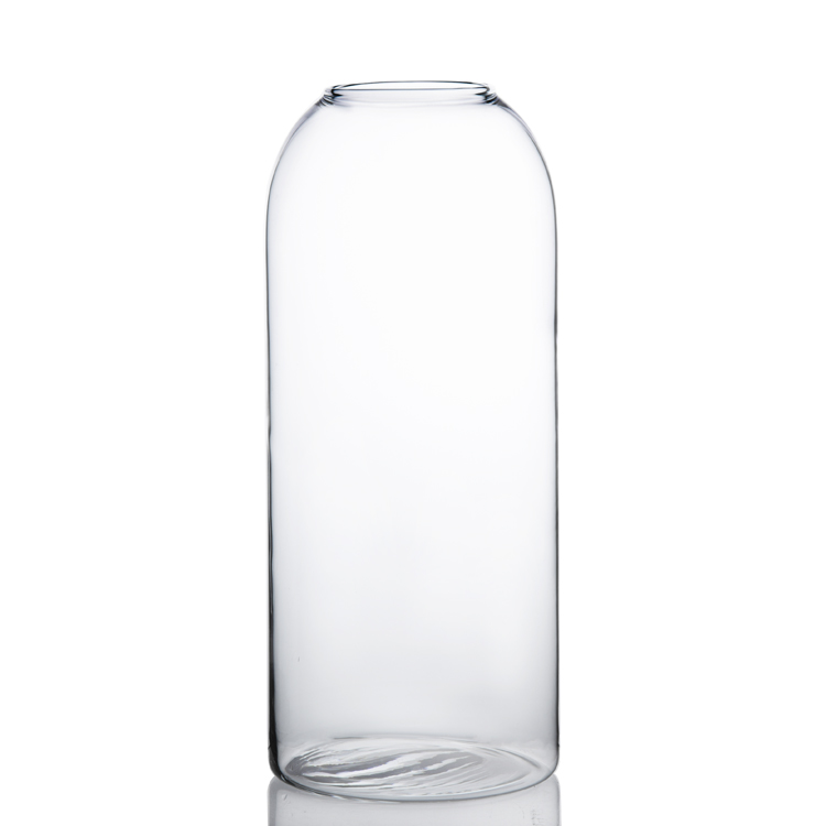 Wholesale High Quality Wedding Decorative Clear Glass Vase