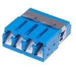 Dust Proof Fiber Optical Adapter LC Internal Single Shutter Adapter