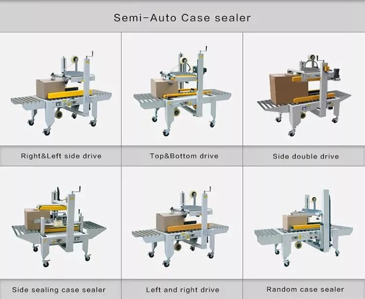 Automatic Carton Sealing Machine Bottom Taping Corrugated Carton Box Making Machine