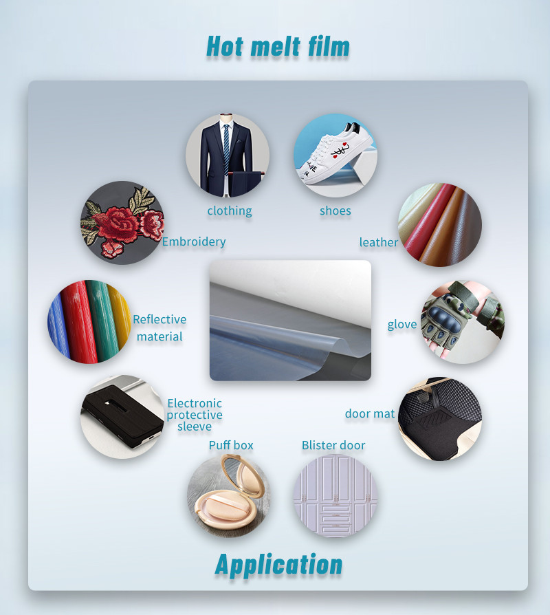 PA Hot Melt Adhesive Film For Garment Epaulets And Armbands