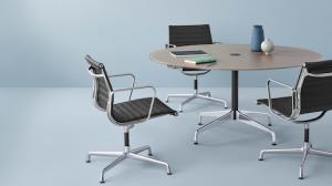 China Modern Aluminum Group Management Office Chair Charles EA107 Four Star Base wholesale
