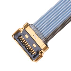 China LVDS CABLE 10P 0.35mm Pitch 20857-010T-01 CABLE ASSEMBLY FOR WIRE PLUG micro coax cable wholesale