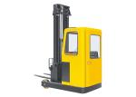 Electric Mast Narrow Aisle Truck 12000mm Lifting Height Reach Type Yellow Color