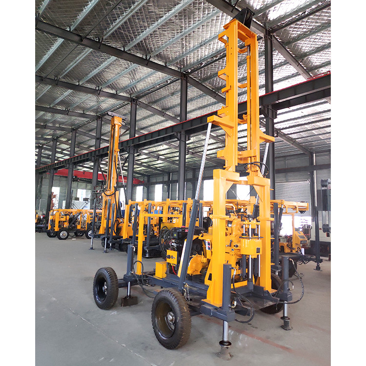 Large Torque 200meter Waterwell Drilling Rig Machine For Rock Hard XYX-200