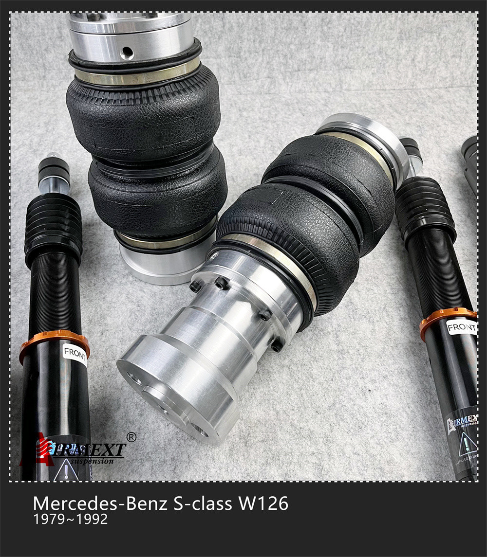 MERCEDES BENZ W126 1979-1992 S CLASS Air Suspension Neutral Package